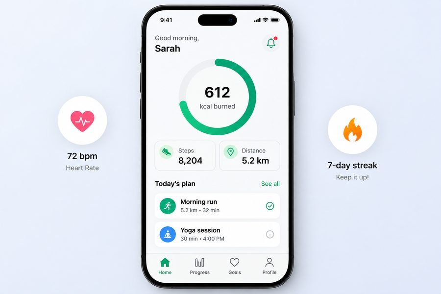 FitClub App project preview